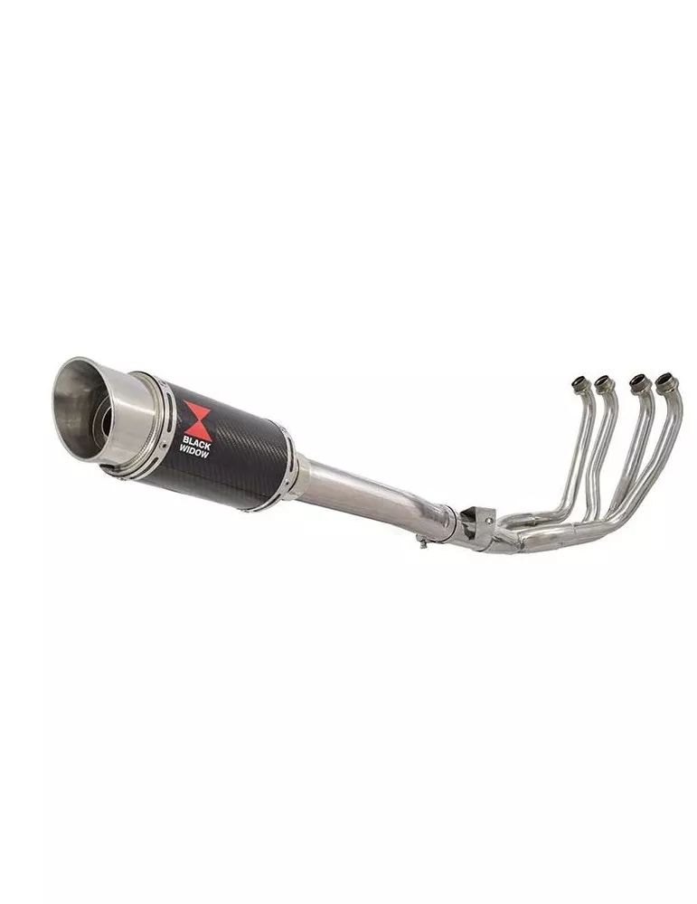 YZF1000 YZF1000R 1996-2003 Thunderace Ligne complète & Silencieux Rond En Carbone 200mm