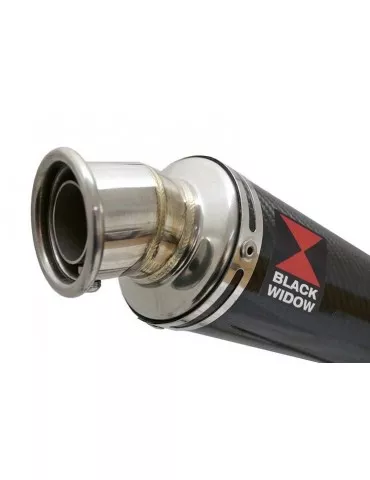 YZF1000 YZF1000R 1996-2003 Thunderace Ligne complète & Silencieux Rond En Carbone 350mm