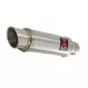 GSF 1200 GSF1200 Bandit 1995-2006 Tube de raccord et Silencieux Rond GP Style En Inox 230mm