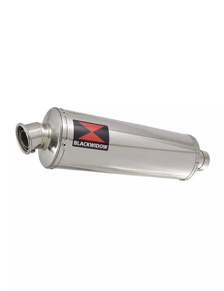GSX1250FA GSX 1250 2010-2016 Water Cooled exhaust tube de raccord et Ovale Silencieux En Inox 400mm