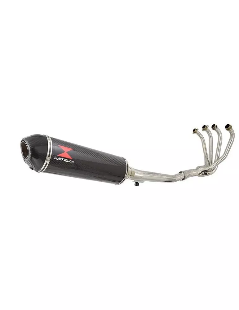 GSF 1200 GSF1200 Bandit 1995-2006 Ligne complète & Silencieux Ovale En Carbone 400mm