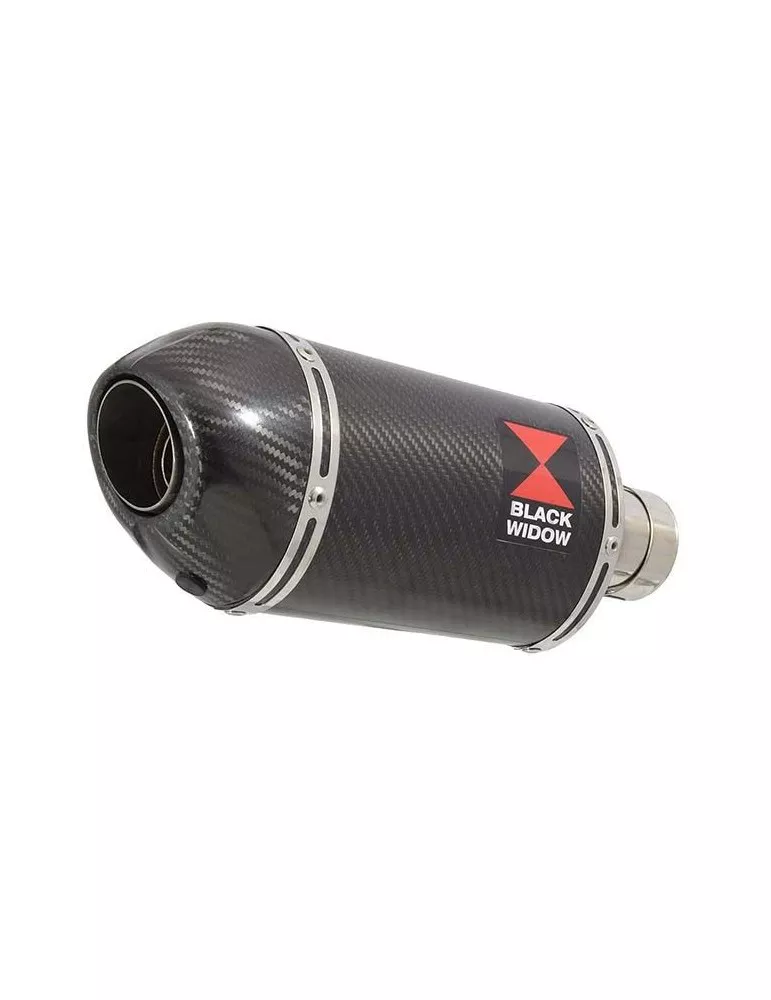 GSX650F GSX 650 F 2007-2016 Ligne complète & Silencieux Ovale En Carbone 200mm