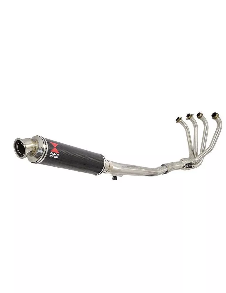 GSF 1200 GSF1200 Bandit 1995-2006 Ligne complète & Silencieux Rond En Carbone 350mm