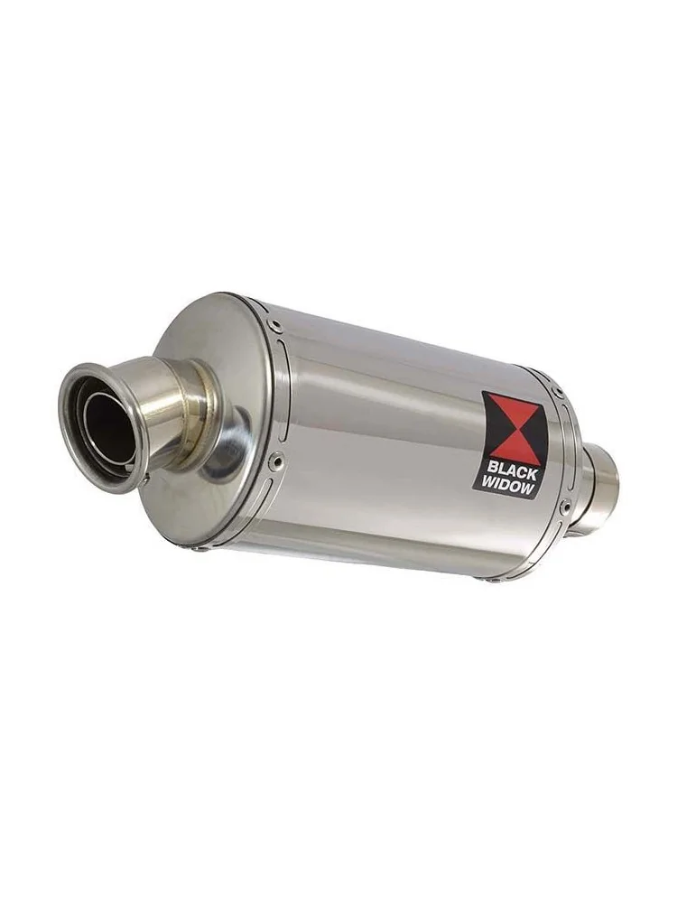 GSX650F GSX 650 F 2007-2016 Tube de raccord et Silencieux Ovale En Inox 230mm