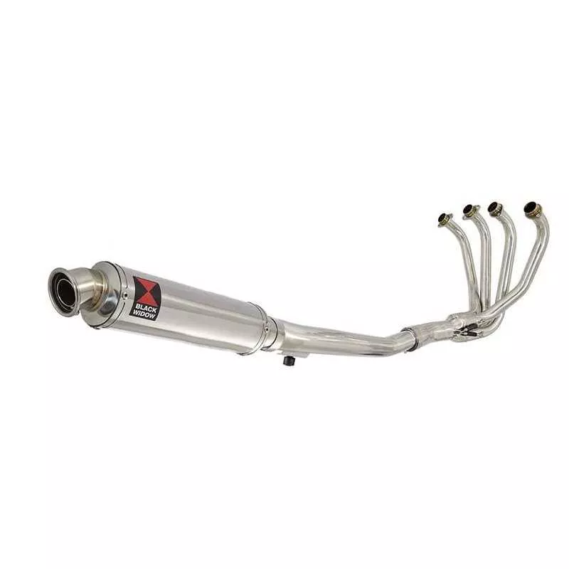 GSF 1200 GSF1200 Bandit 1995-2006 Ligne complète & Silencieux Rond En Inox 350mm