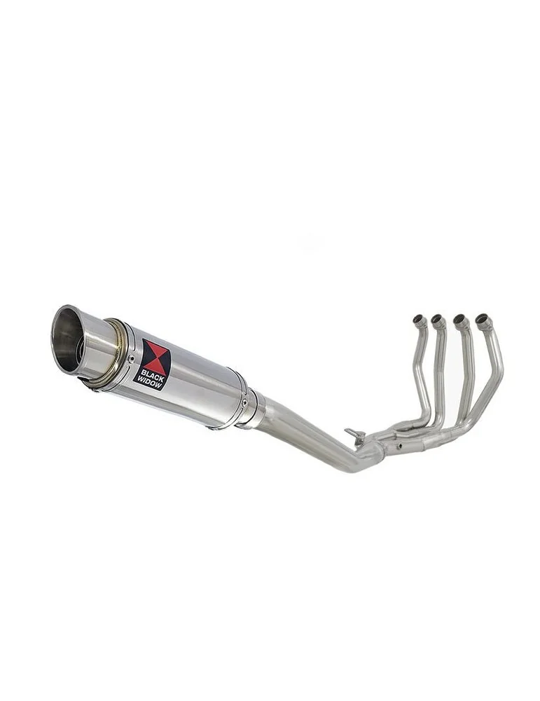 GSX1300R GSX 1300 R HAYABUSA 1999-2007 4-1 Ligne complète & Silencieux Rond GP Style En Inox 230mm