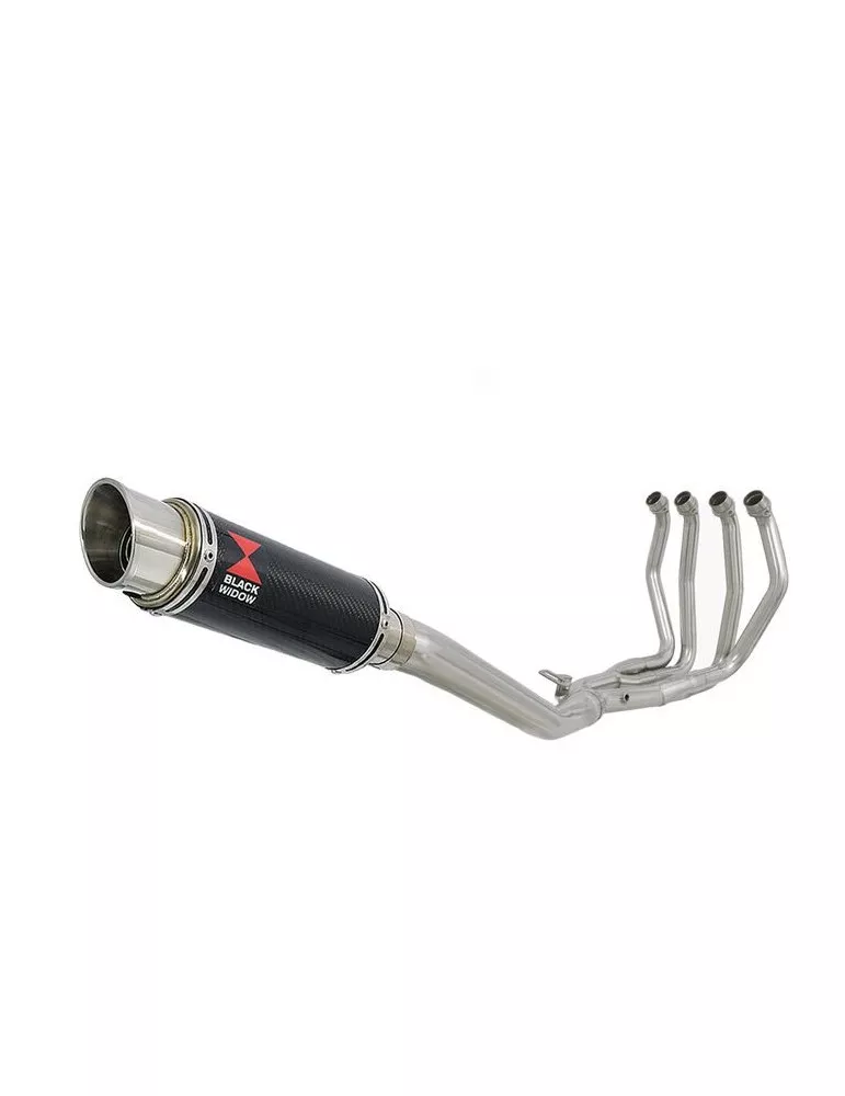 GSX1300R GSX 1300 R HAYABUSA 1999-2007 4-1 Ligne complète & Silencieux GP Rond En Carbone 230mm