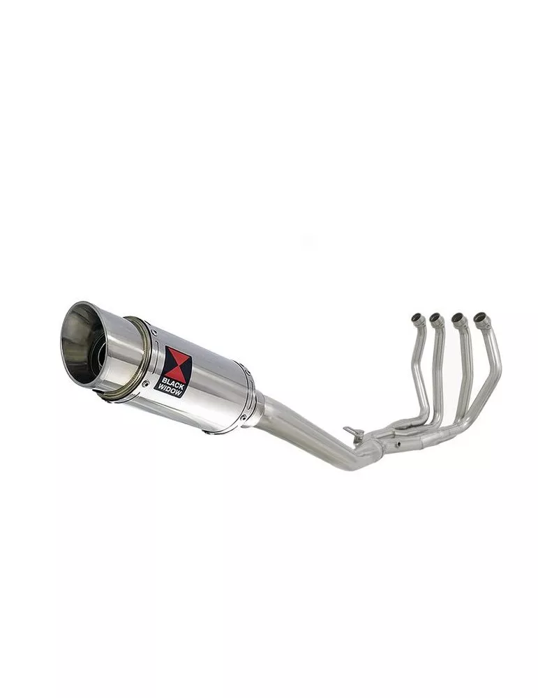 GSX1300R GSX 1300 R HAYABUSA 1999-2007 4-1 Ligne complète & Silencieux Rond En Inox 200mm