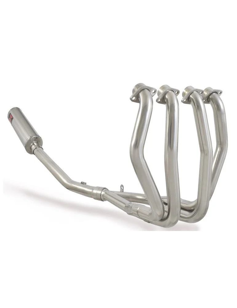 GSX1300R GSX 1300 R HAYABUSA 1999-2007 4-1 Ligne complète & Silencieux Ovale En Inox 400mm