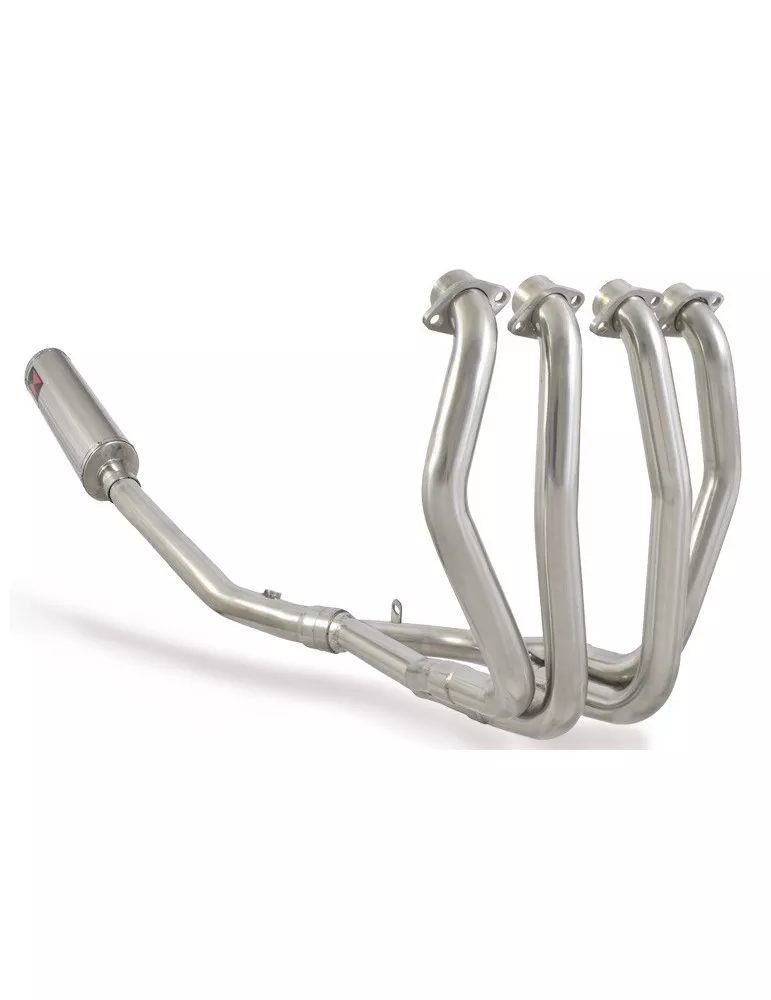 GSX1300R GSX 1300 R HAYABUSA 1999-2007 4-1 Ligne complète & Silencieux Ovale En Inox 400mm
