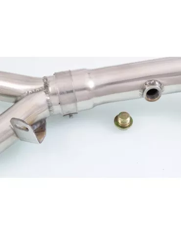 GSX1300R GSX 1300 R HAYABUSA 1999-2007 4-1 Ligne complète & Silencieux Ovale En Inox 400mm