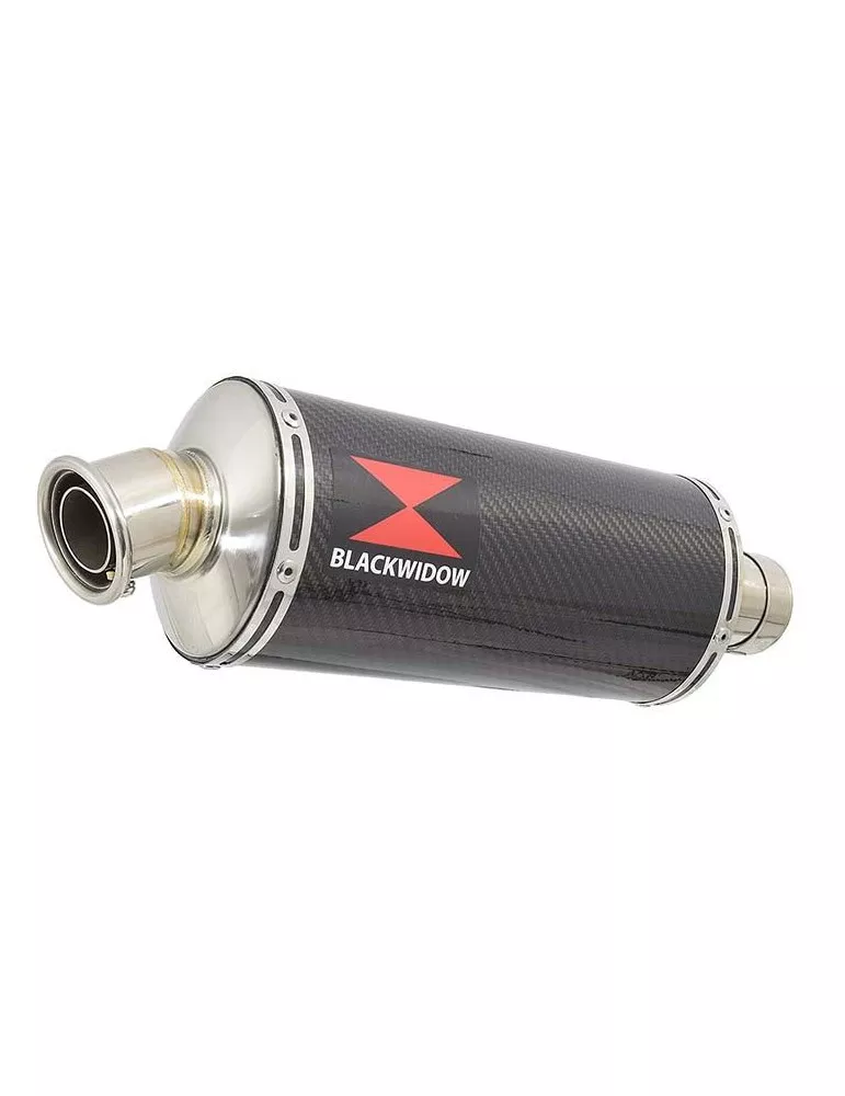 GSX1200 Inazuma Tube de raccord et Silencieux Ovale En Carbone 300mm
