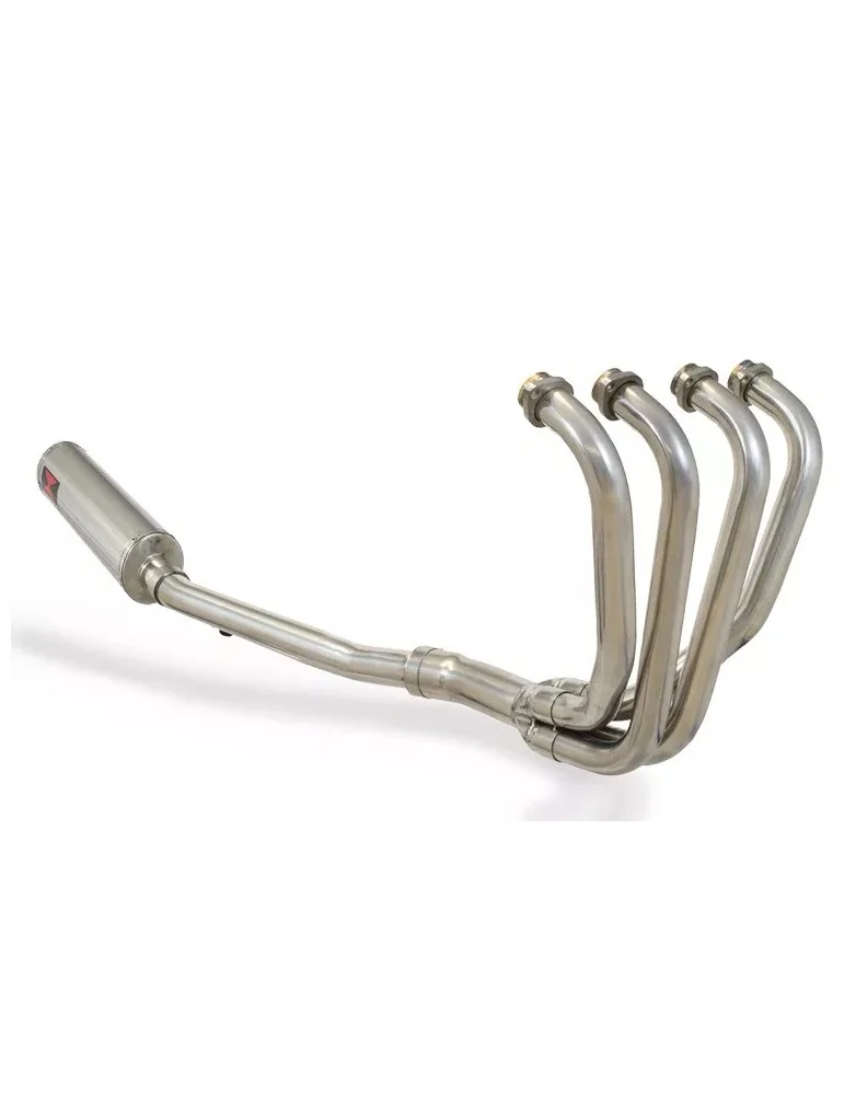 GSX600F GSX 600 F 1988-1997 4-1 Ligne complète & Silencieux Ovale En Inox 400mm