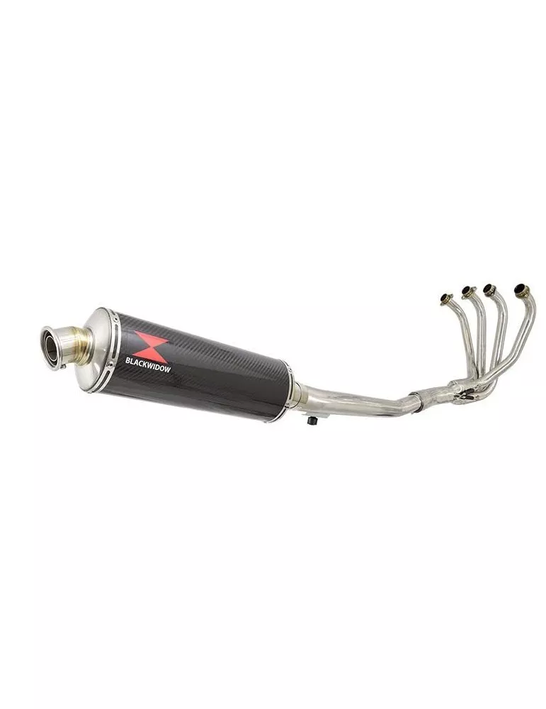 GSX1200 INAZUMA Ligne complète & Silencieux Ovale En Carbone 400mm