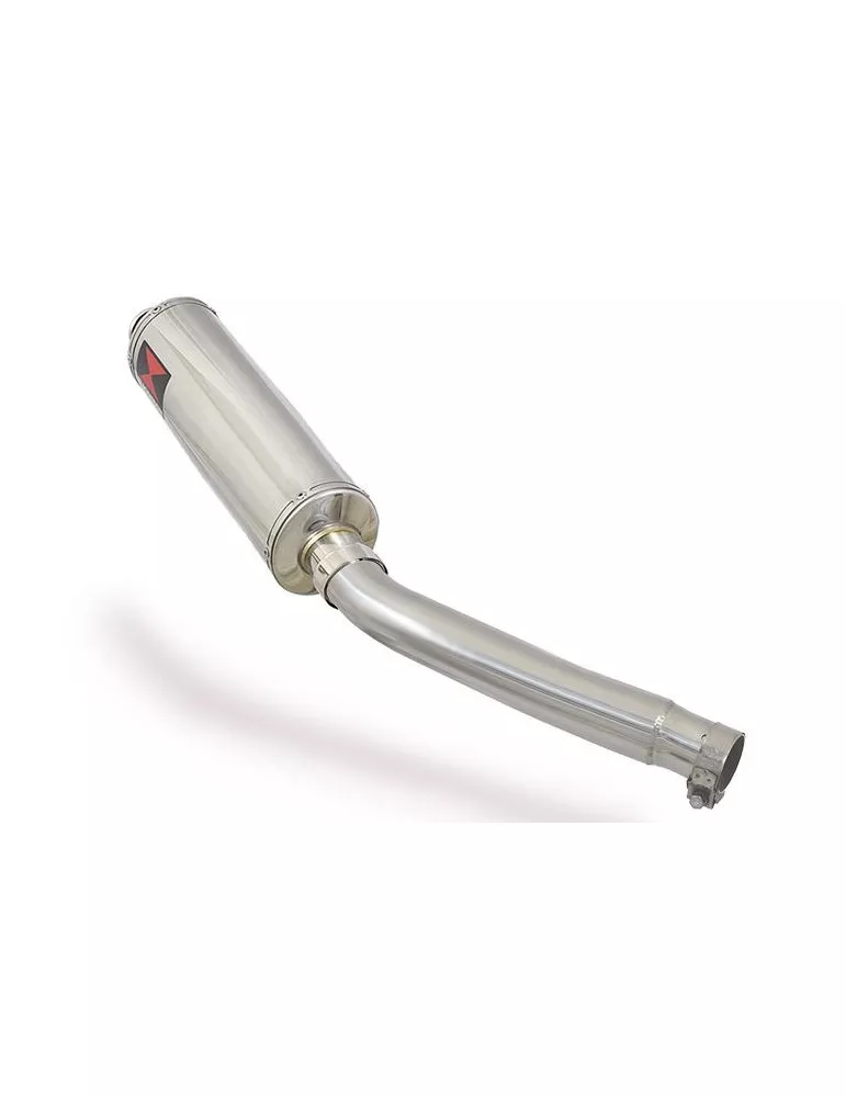 GSX 1400 GSX1400 4-1 Tube de raccord et Silencieux Rond En Inox 400mm