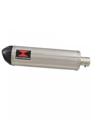 GSX1300R HAYABUSA 2008-2016 4-1 Ligne complète & Silencieux Ovale En Inox + Canule En Carbone 400mm