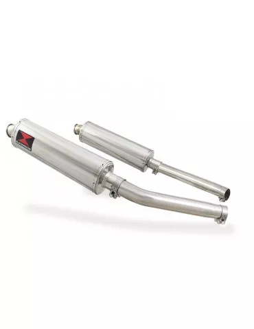 GSX1300R GSX 1300 HAYABUSA 2008-2016 4-2 Tube de raccord et Silencieux Rond En Inox 400mm