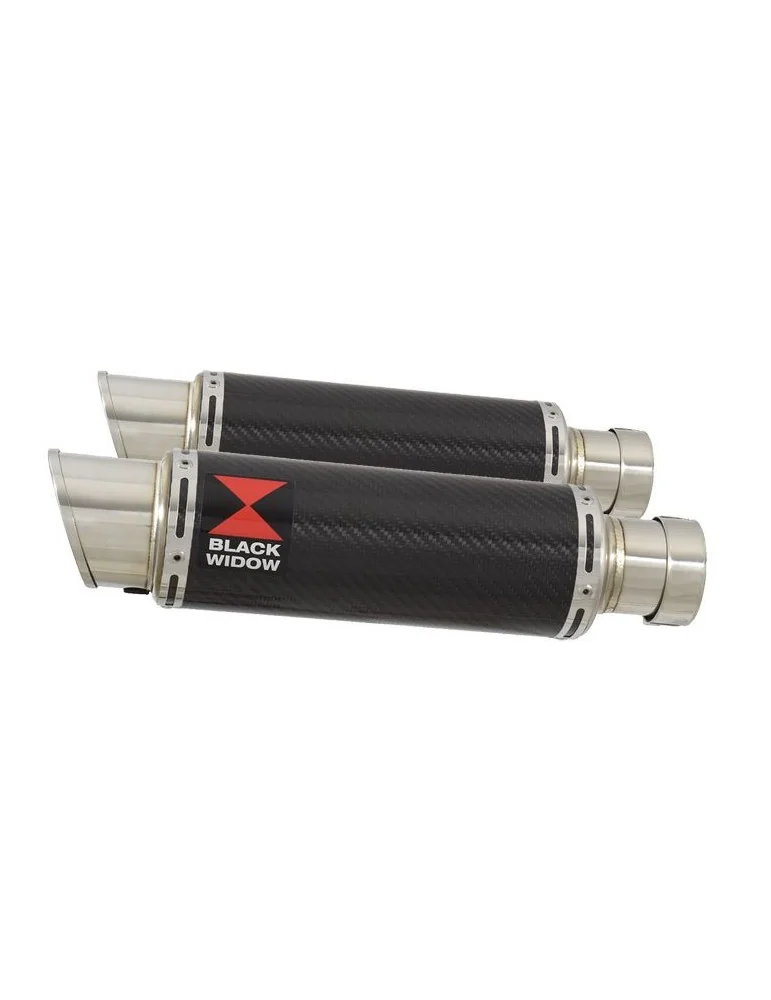 GSX1300R GSX 1300 HAYABUSA 2008-2016 4-2 Tube de raccord et Silencieux GP Rond En Carbone 230mm