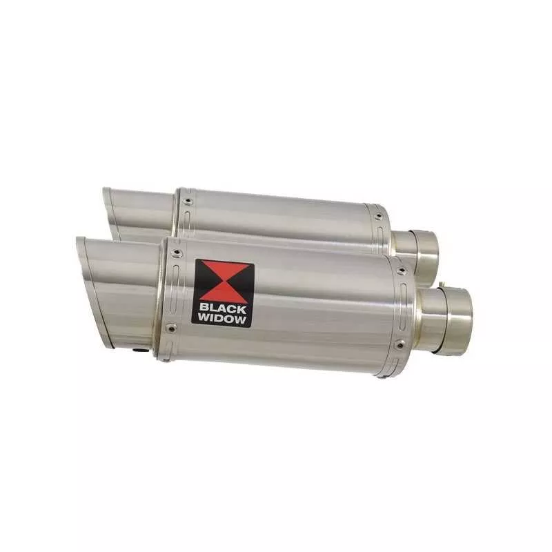 GSX1300R GSX 1300 HAYABUSA 2008-2016 4-2 Tube de raccord et Silencieux Rond En Inox 200mm