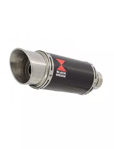 GSX 1400 GSX1400 4-1 Tube de raccord et Silencieux Rond En Carbone 200mm