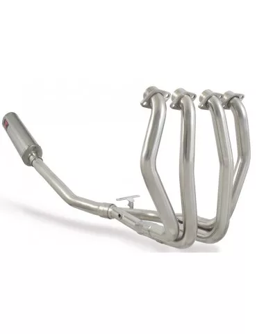 GSX1300R HAYABUSA 2008-2016 4-1 Ligne complète & Silencieux Ovale En Inox 400mm