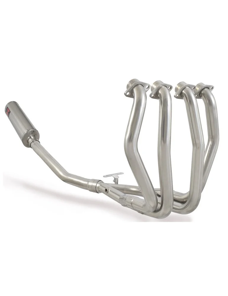 GSX1300R HAYABUSA 2008-2016 4-1 Ligne complète & Silencieux Ovale En Inox 400mm