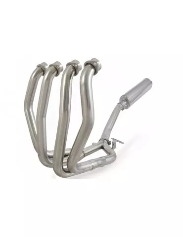GSX1300R HAYABUSA 2008-2016 4-1 Ligne complète & Silencieux Ovale En Inox 400mm