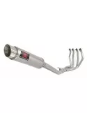 GSX1300R HAYABUSA 2008-2016 4-1 Ligne complète & Silencieux Rond GP Style En Inox 360mm