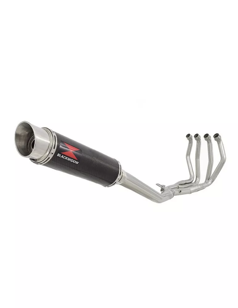 GSX1300R HAYABUSA 2008-2016 4-1 Ligne complète & Silencieux GP Rond En Carbone 360mm