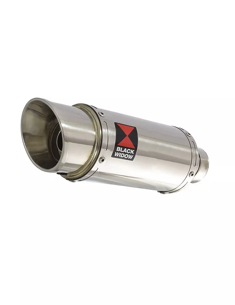 GSX 1400 GSX1400 4-1 Tube de raccord et Silencieux Rond En Inox 200mm