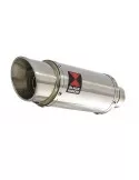 GSX 1400 GSX1400 4-1 Tube de raccord et Silencieux Rond En Inox 200mm