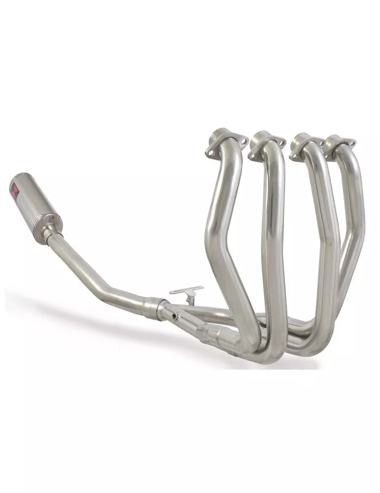 GSX1300R HAYABUSA 2008-2016 4-1 Ligne complète & Silencieux Ovale En Inox 300mm