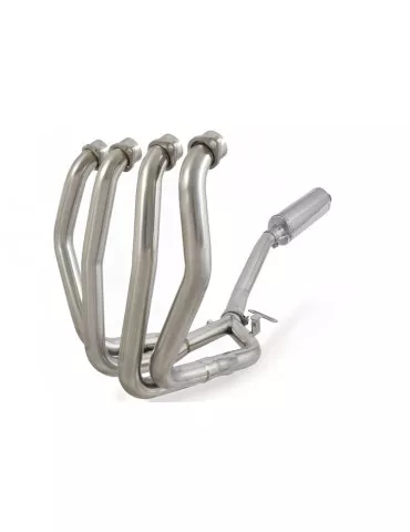 GSX1300R HAYABUSA 2008-2016 4-1 Ligne complète & Silencieux Ovale En Inox 300mm
