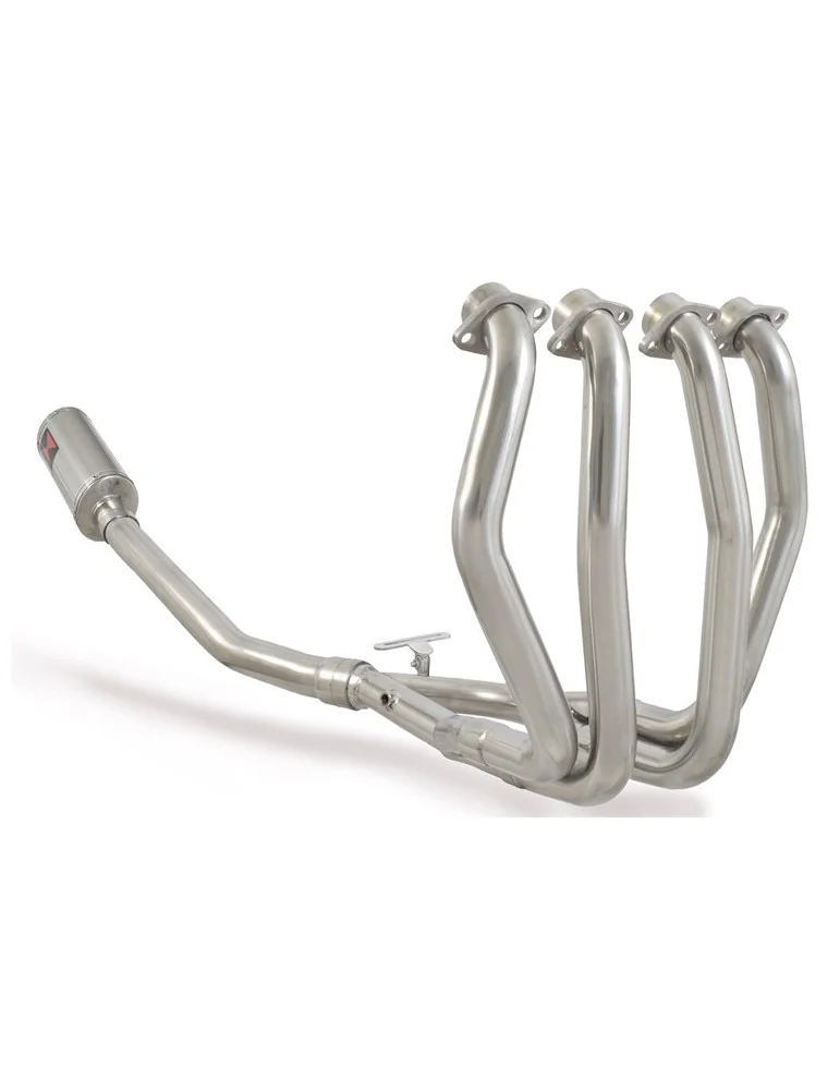 GSX1300R HAYABUSA 2008-2016 4-1 Ligne complète & Silencieux Ovale En Inox 230mm