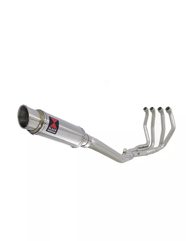 GSX1300R HAYABUSA 2008-2016 4-1 Ligne complète & Silencieux Rond GP Style En Inox 230mm