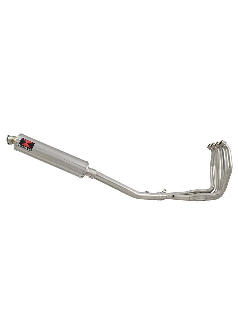 GSX1300R HAYABUSA 2008-2016 4-1 Ligne complète & Silencieux Rond En Inox 400mm