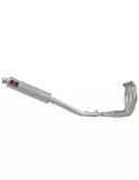 GSX1300R HAYABUSA 2008-2016 4-1 Ligne complète & Silencieux Rond En Inox 400mm