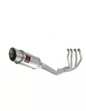 GSX1300R HAYABUSA 2008-2016 4-1 Ligne complète & Silencieux Rond En Inox 200mm