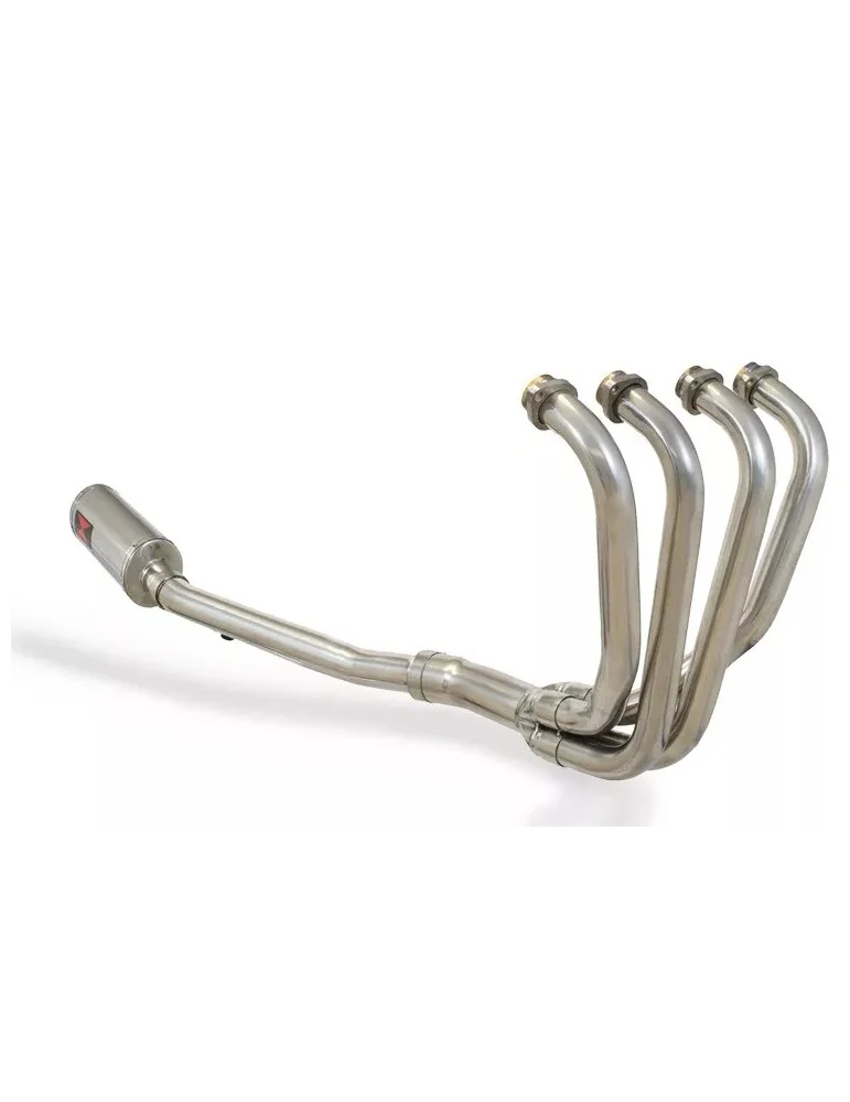 GSX600F GSX 600 F 1988-1997 4-1 Ligne complète & Silencieux Ovale En Inox 230mm