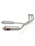 GSX1300R GSX 1300 HAYABUSA 2008-2016 4-2 Décatalyseur Ligne complète & Silencieux Rond En Inox 450mm