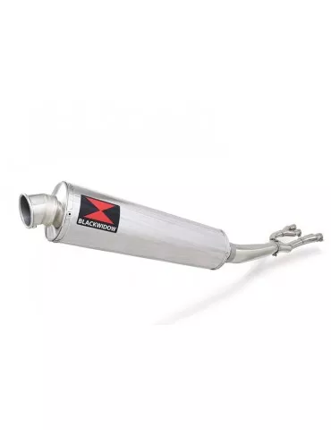 GSX1400 GSX 1400 4-1 Collecteur et Silencieux Rond En Inox 400mm
