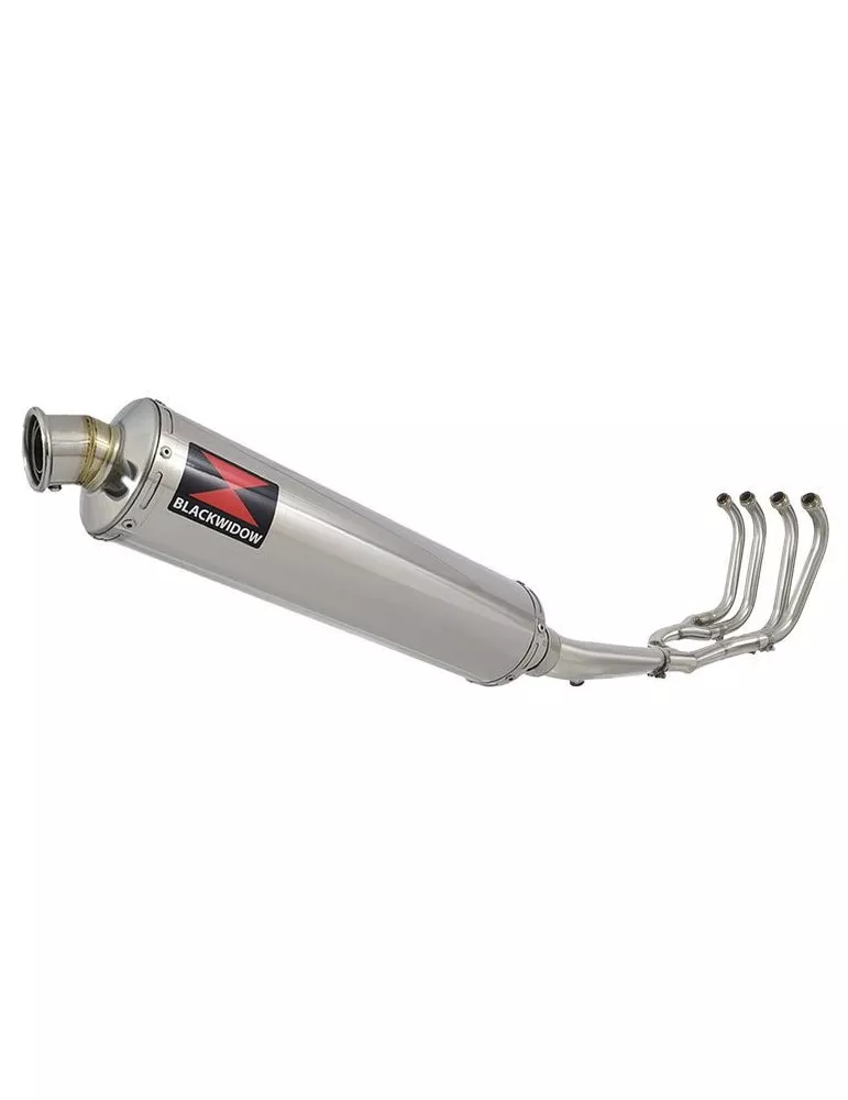GSX1400 GSX 1400 4-1 Ligne complète & Silencieux Rond En Inox 450mm