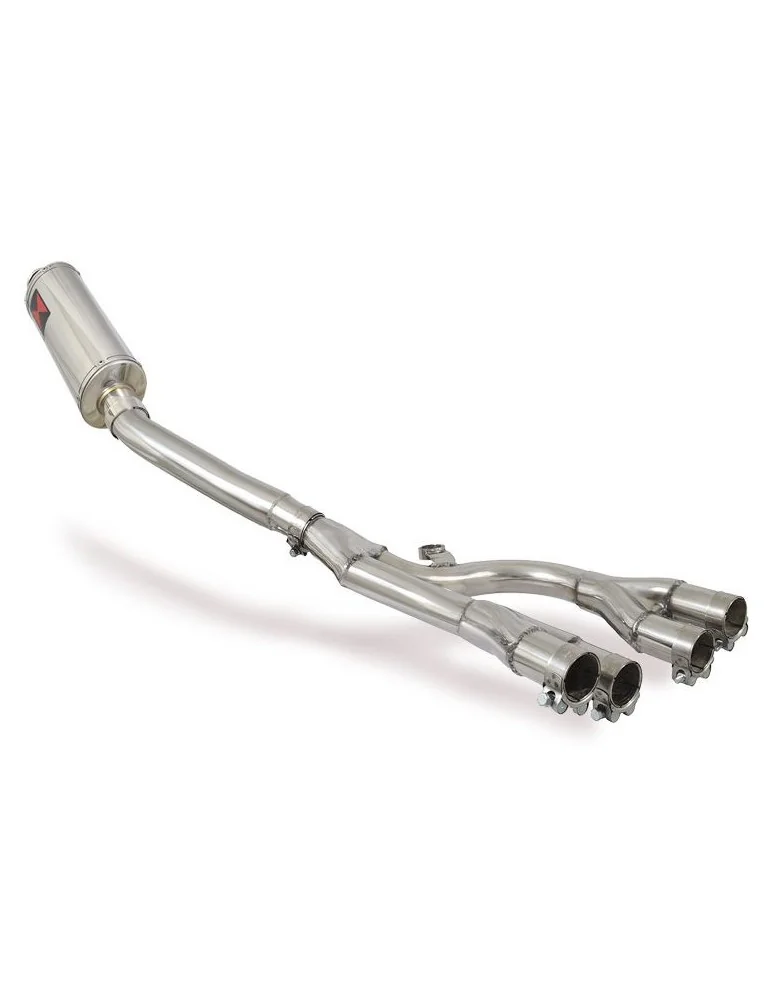GSX1400 GSX 1400 4-1 Collecteur et Silencieux Ovale En Inox 300mm
