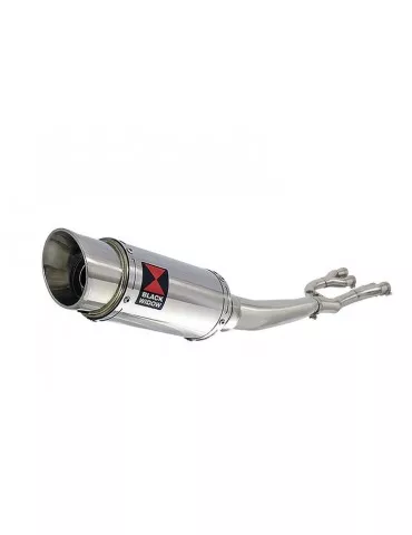 GSX1400 GSX 1400 4-1 Collecteur et Silencieux Rond En Inox 200mm