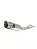 GSX1400 GSX 1400 4-1 Collecteur et Silencieux Rond En Inox 200mm