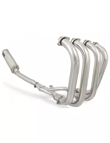 GSX1400 GSX 1400 4-1 Ligne complète & Silencieux Ovale En Inox 400mm