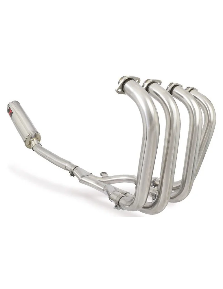 GSX1400 GSX 1400 4-1 Ligne complète & Silencieux Ovale En Inox 400mm