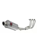 GSX1400 GSX 1400 4-1 Ligne complète & Silencieux Ovale En Inox 230mm