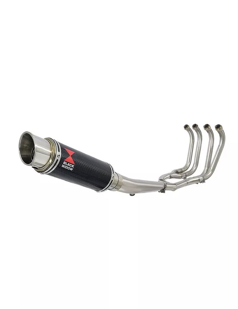 GSX1400 GSX 1400 4-1 Ligne complète & Silencieux GP Rond En Carbone 230mm