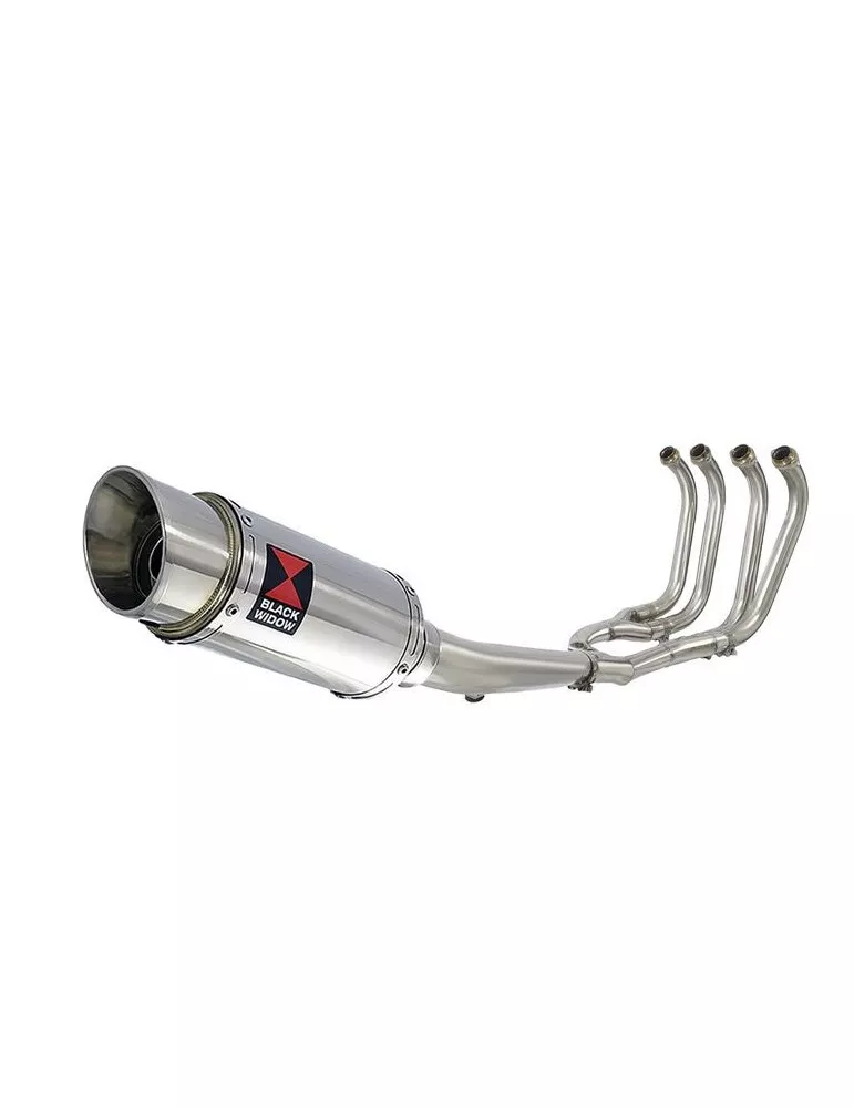 GSX1400 GSX 1400 4-1 Ligne complète & Silencieux Rond En Inox 200mm